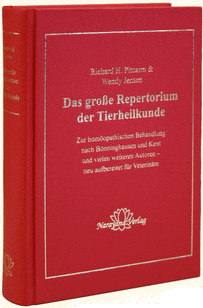 Das große Repertorium der Tierheilkunde