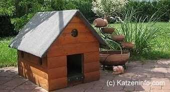Katzenhaus im Katzengarten